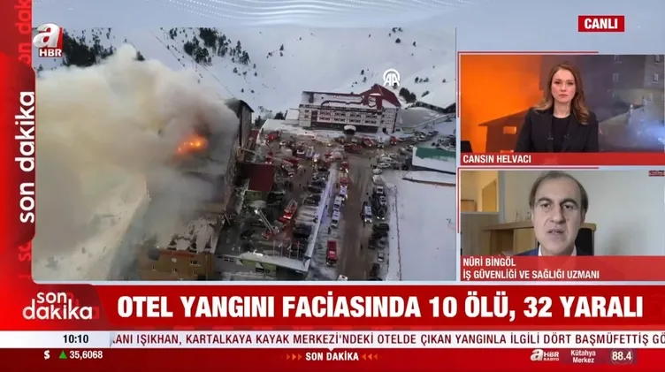 SON DAKİKA... Bolu Grand Kartal Otel’de yangın! Uzman isim A Haber’de değerlendirdi: İşte facianın arkasındaki iki ana sebep!