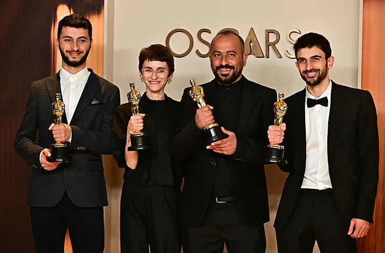 Filistin’in çığlığı Oscar’da yankılandı: İsrail’in katliamları unutulmadı