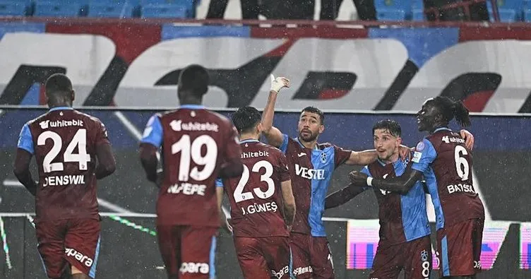 Trabzonspor, Fatih Karagümrük’ü 5-1 mağlup etti!