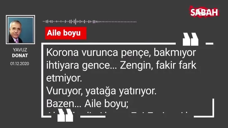 Yavuz Donat 'Aile boyu'