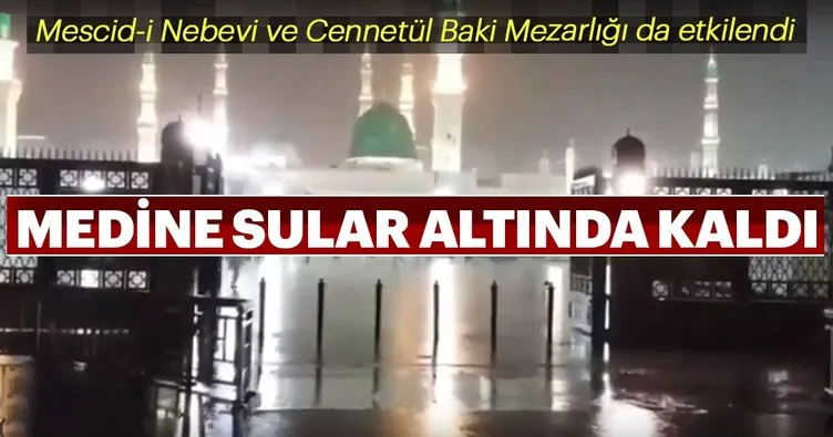 Medine sular altında kaldı