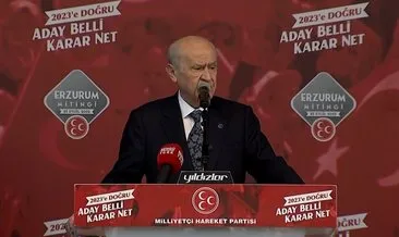 SON DAKİKA | Devlet Bahçeli’den Kılıçdaroğlu’na afiş pozu tepkisi: Vatan haini Demirtaş’a seninleyim mesajıdır