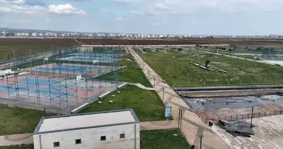 Bölgenin en büyük Millet Bahçesi’nde bakım devam ediyor #sanliurfa