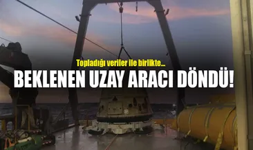 SpaceX kapsülü dünyaya döndü