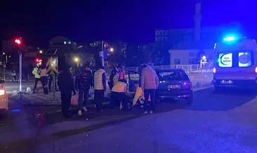 Karaman’da iki otomobil çarpıştı: 3 yaralı! #karaman