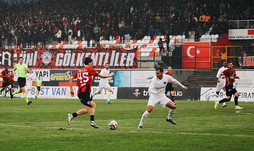 Vanspor evinde Manisa FK’ye kaybetti!
