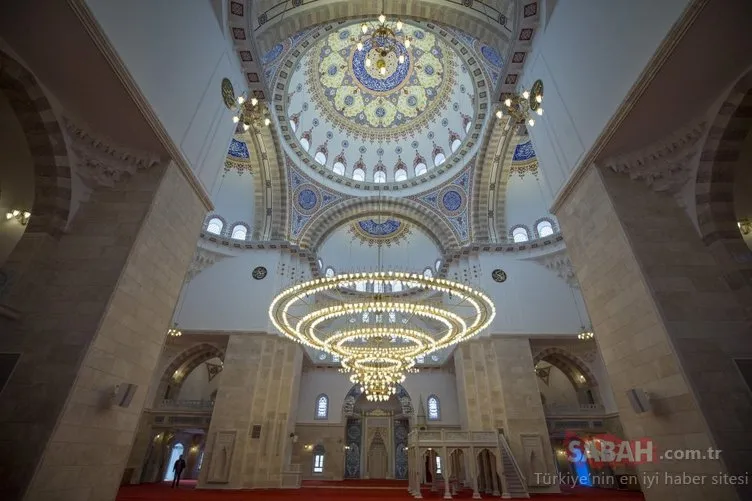 Ankara’daki muhteşem cami Ramazan Bayramı’nda açılıyor!