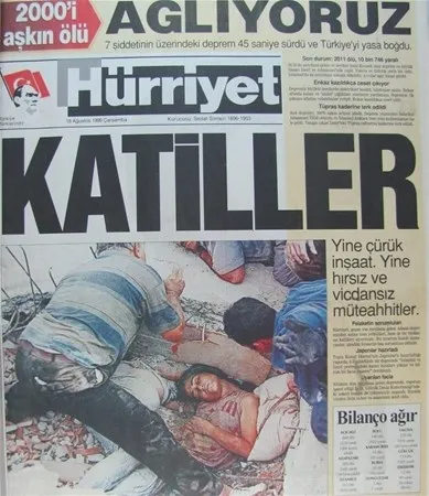 17 Ağustos 1999.. Türkiye'yi yıkan depremin acı görüntüleri