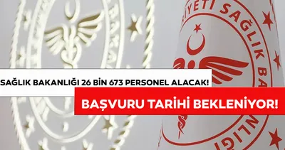 Sağlık Bakanlığı 26 bin 673 personel alımı ne zaman, branş dağılımı nasıl? Gözler başvurulara çevrildi!