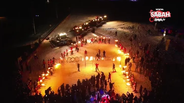 Palandöken’de nefes kesen sezon açılışı