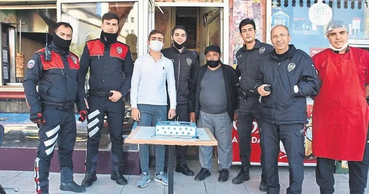 Vatandaşlardan polise sürpriz