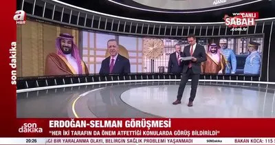 Başkan Erdoğan-Prens Selman görüşmesi sona erdi: İki ülkeden ortak bildiri! | Video