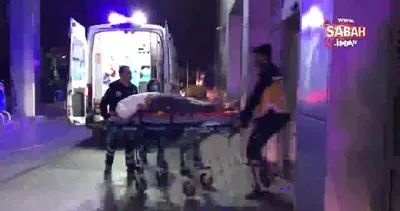 Sokaktaki kavga kanlı bitti: 1 kişi silahla yaralandı | Video