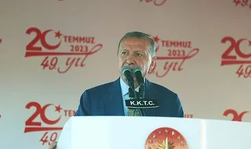 SON DAKİKA | Başkan Erdoğan’dan dünyaya çağrı: KKTC’yi bir an evvel tanıyın