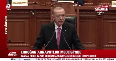 Başkan Erdoğan’dan Arnavutluk Meclisi’nde FETÖ uyarısı | Video