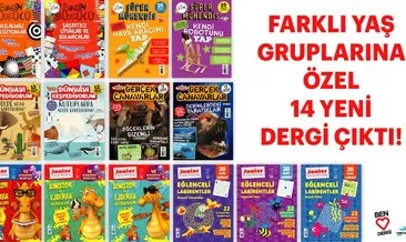 Turkuvaz Dergi’den farklı yaş grupları için 14 yeni çocuk Dergisi