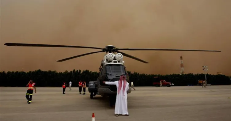 Suudi Arabistan’da helikopter düştü: 14 ölü