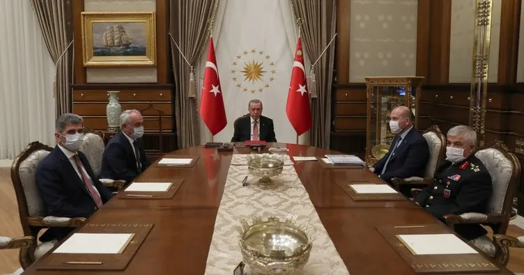 Başkan Erdoğan’dan Külliye’de kritik kabul