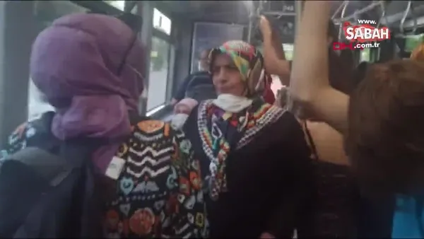 kocaeli da otobuste maske takmayan kadin kendisini doktorum takma dedi diye savundu video