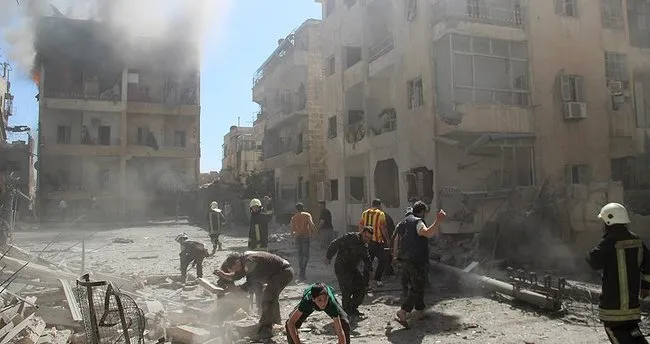 Rus jetleri Halep’i bombaladı: 28 ölü, 57 yaralı