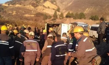 Madencileri taşıyan servis midibüsü devrildi: 11 yaralı #kutahya