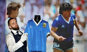 Diego Maradona’nın forması için rekor bedel! Servet ödediler...