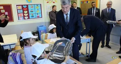Kastamonu köy okullarında çanta ve kırtasiye malzemesi dağıtımı #kastamonu