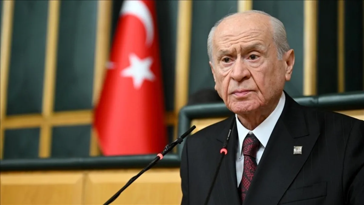 MHP lideri Devlet Bahçeli’den açıklamalar MHP lideri Devlet Bahçeli’den açıklamalar