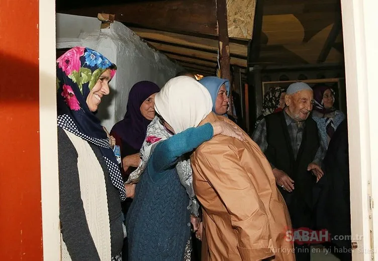 Cumhurbaşkanı Erdoğan, iftarını o aileyle beraber açtı