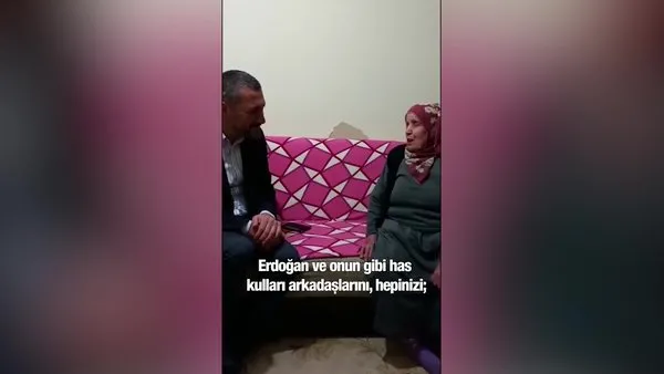 Kezban teyzeden Başkan Erdoğan'a dua | Video