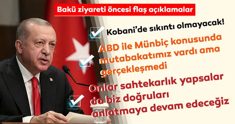 Son Dakika: Başkan Erdoğan'dan Barış Pınarı Harekatı'na ilişkin flaş mesajlar