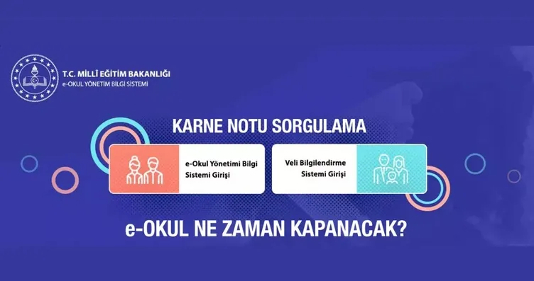 e-Okul VBS kapandı mı, not girişleri ne zaman...