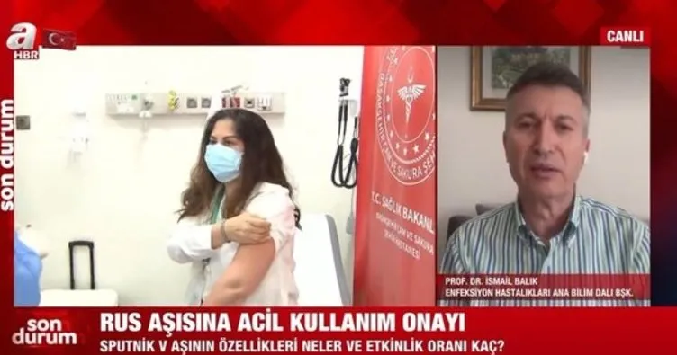 SON DAKİKA | Türk bilim insanı İsmail Balık, Sputnik V aşısının en önemli özelliğini A Haber’e açıkladı