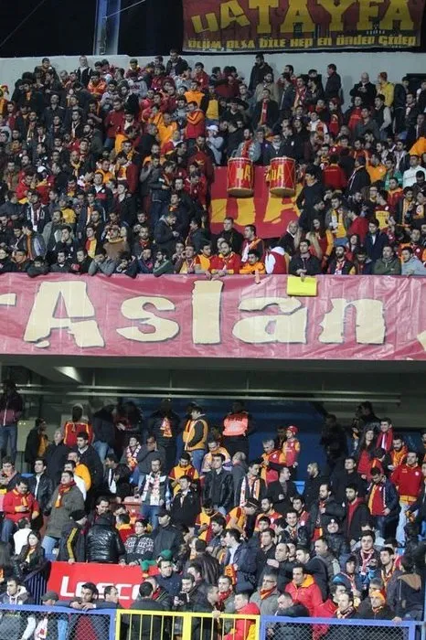 Karabükspor - Galatasaray maçından kareler