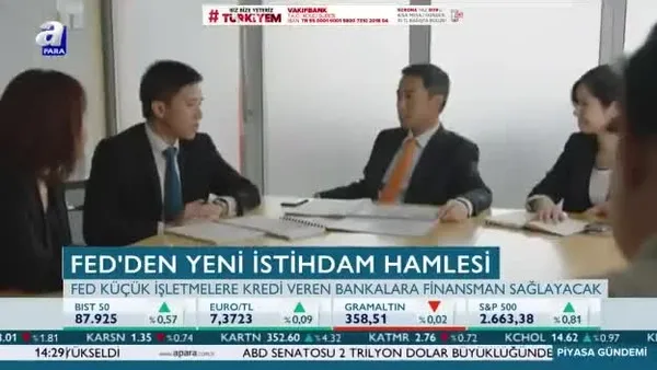 Fed'den istihdam önlemi