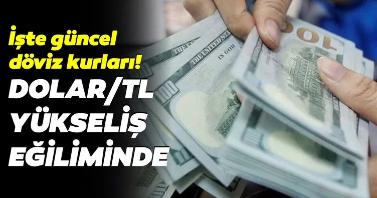 Dolar/TL yükseliş eğiliminde! İşte güncel döviz kurları