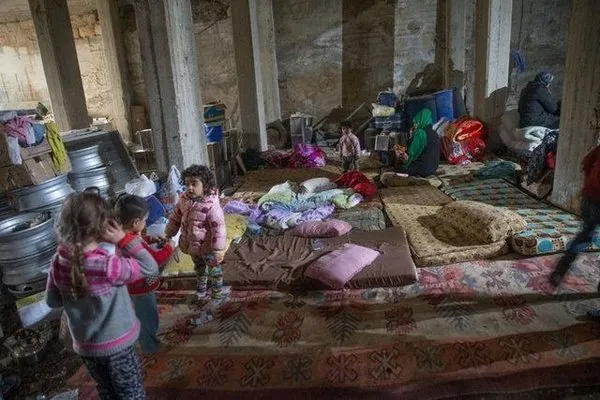 Teröristlerden korunmak için 1 ay burada kalmışlar