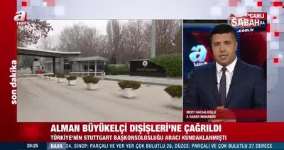 Son dakika: Almanya’nın Ankara Büyükelçisi Schulz Dışişleri Bakanlığı’na davet edildi | Video