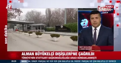 Son dakika: Almanya’nın Ankara Büyükelçisi Schulz Dışişleri Bakanlığı’na davet edildi | Video