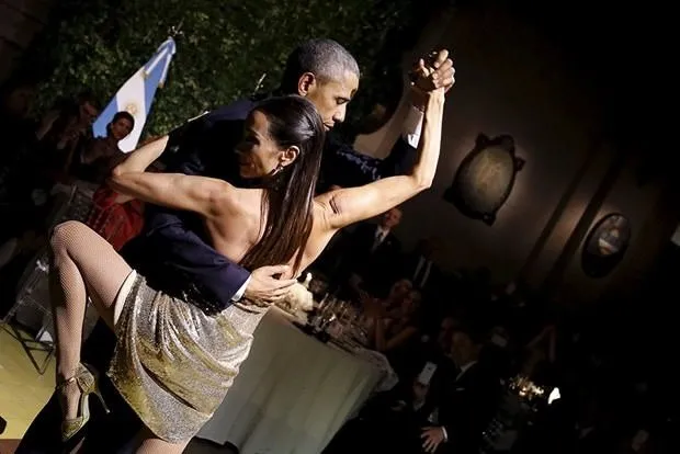 Obama’dan tango şovu
