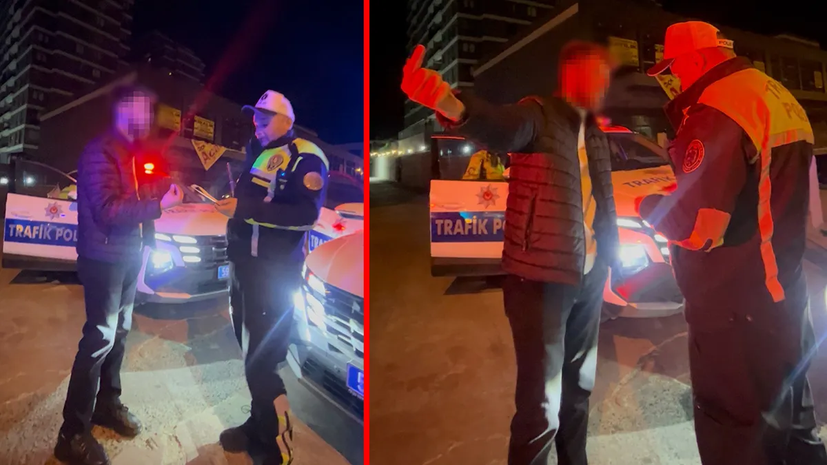 Tekirdağ’da akılalmaz olay! Dur ihtarına uymayan alkollü polise dakikalarca dil döktü: “Ayaklarına kapanayım ne olur arabayı men etmeyin” Tekirdağ’da akılalmaz olay! Dur ihtarına uymayan alkollü polise dakikalarca dil döktü: “Ayaklarına kapanayım ne olur arabayı men etmeyin”