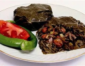 Asma Yapraklı Oğlak Kebabı