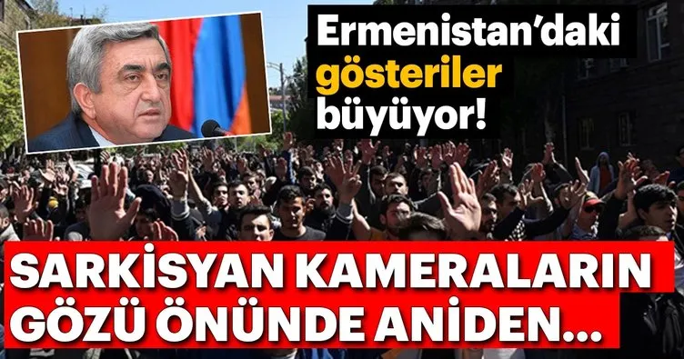 Son dakika: Ermenistan’da Sarkisyan karşıtı gösteriler sürüyor!