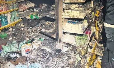 Markette yangın dehşeti: 1 ölü, 5 yaralı #konya