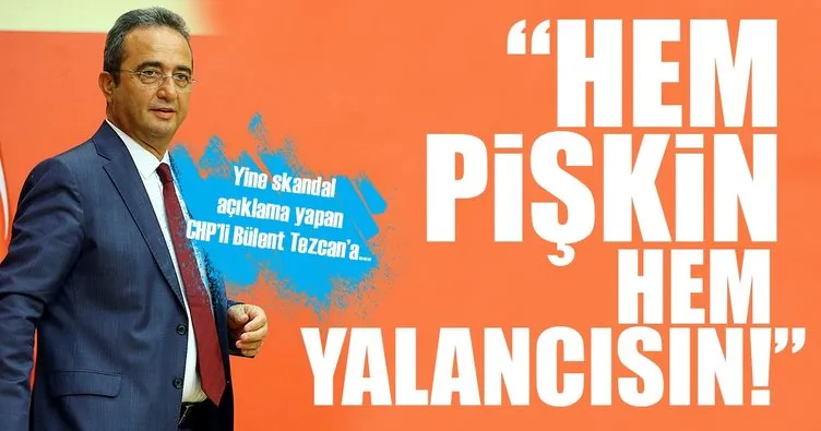 Yine skandal açıklama yapan CHP’li Bülent Tezcan’a AK Parti’den tepki