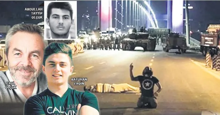 34 can köprüde vatana siper oldu