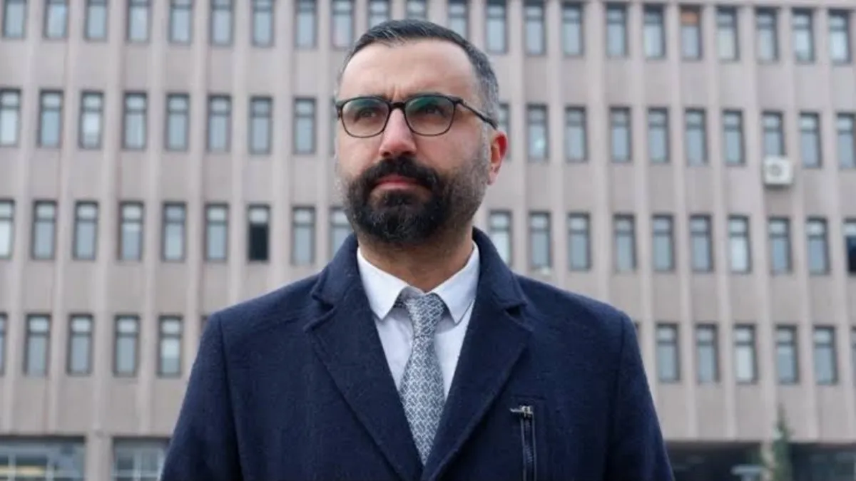 Ankara Adliyesi önünde çekilmiş bir görsel