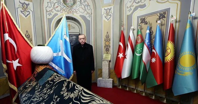 Başkan Erdoğan Ertuğrul Gazi Türbesi’ni ziyaret etti