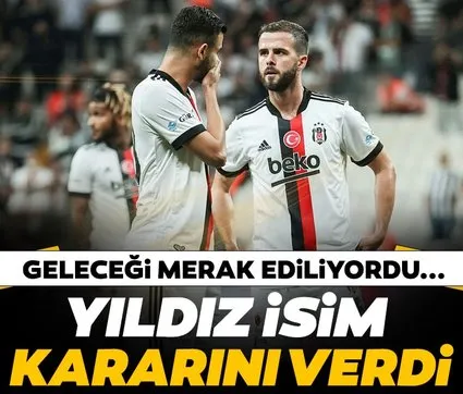 Miralem Pjanic kararını verdi! Beşiktaş’ta kalacak mı?