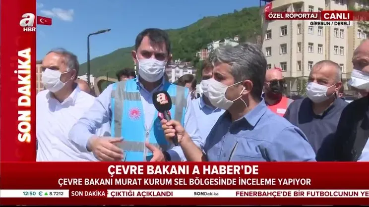 Son dakika | Bakan Kurum'dan Giresun'da sel felaketinin olduğu bölgede önemli açıklamalar | Video